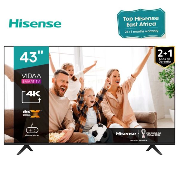 Hisense 43 inch 43A6HKEN 4K UHD Smart TV