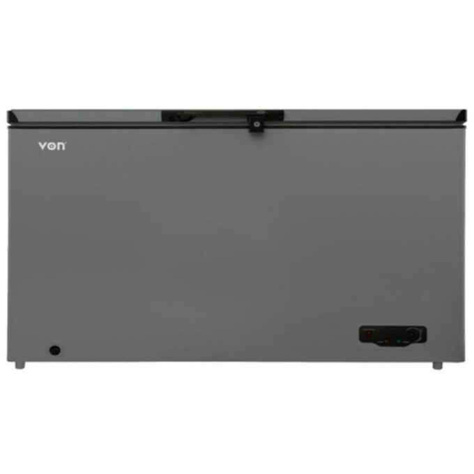 Von 505L VAFC-50DFS Chest Freezer -Grey