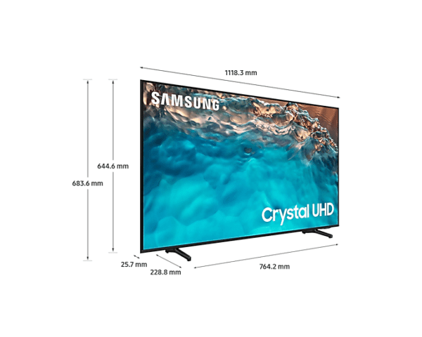 Samsung 55" BU8000 Crystal UHD 4K Smart TV (2022)- 55BU8000 - Image 4