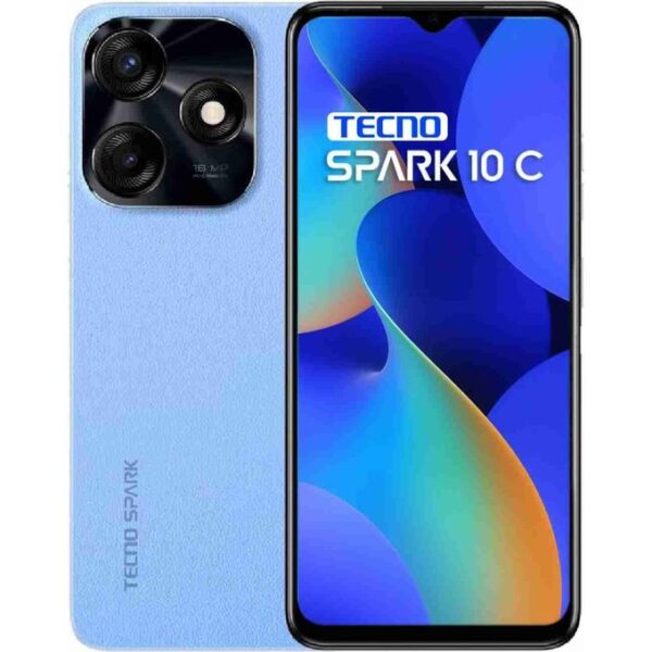 Tecno Spark 10C, 128GB + 4GB(extendable To 8GB)RAM, Dual Sim ,5000mAh