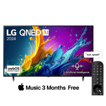 LG 55QNED80 55 Inch QNED AI 4K Smart TV