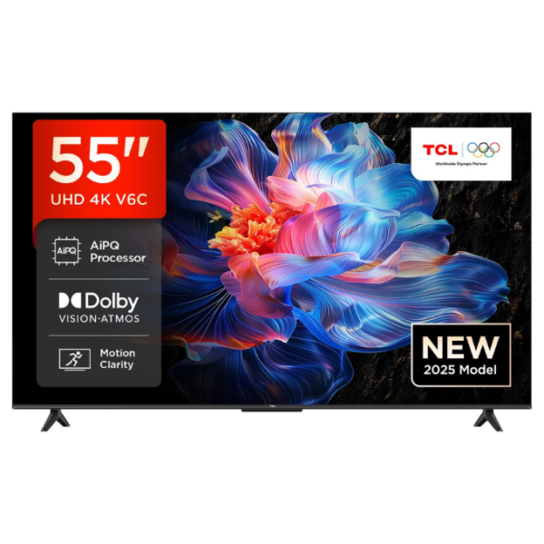 TCL 55V6C  55 inch Smart 4K HDR TV